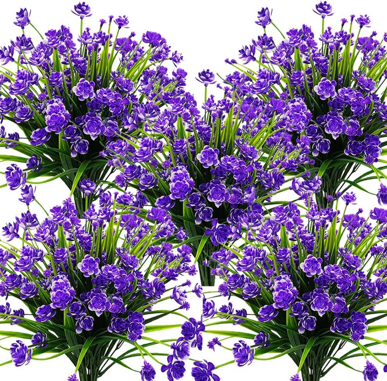 UV-Resistant Artificial Flowers: 10 Bundles for Indoor/Outdoor Decor